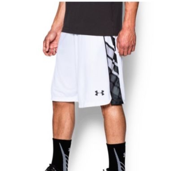 under armour mens basketball shorts